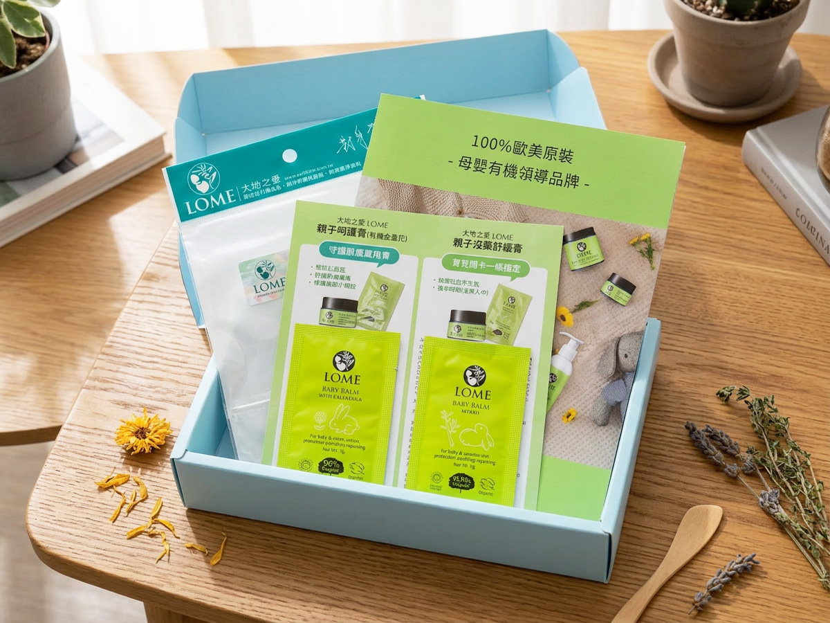 大地之愛寶寶屁屁呵護膏與親子沒藥舒緩膏體驗2入組